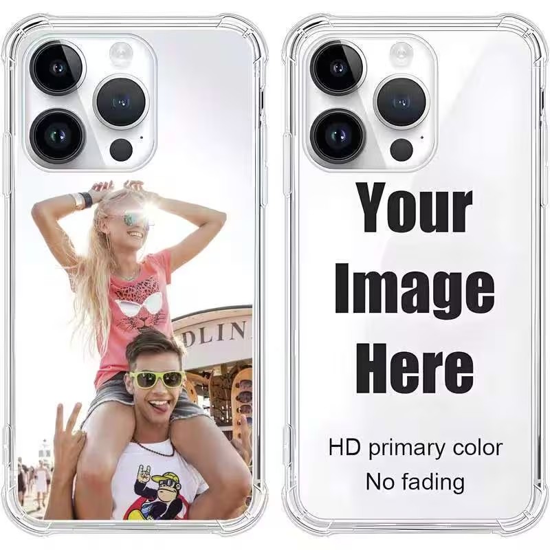 Phone Cases Customized - Transparent DIY Photo Customized Phone Case
