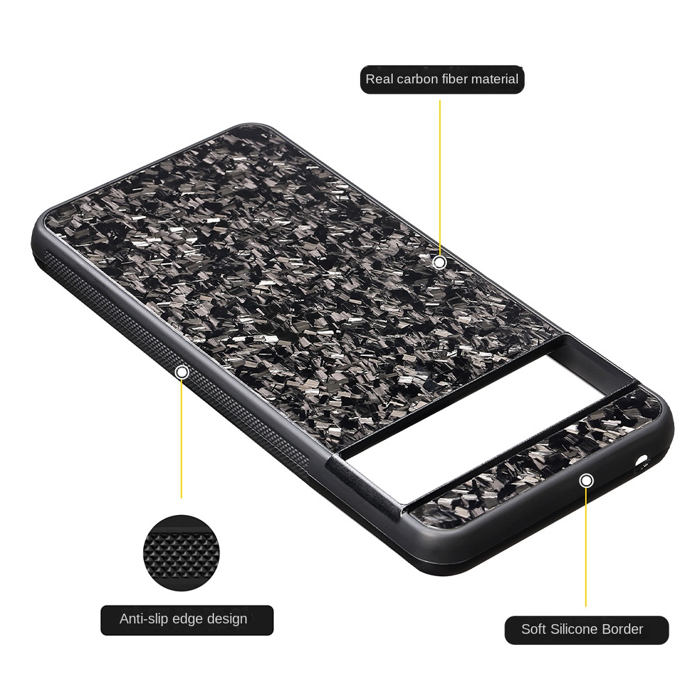 Phone Cases Customized - New Real Forged Carbon Fiber Case
