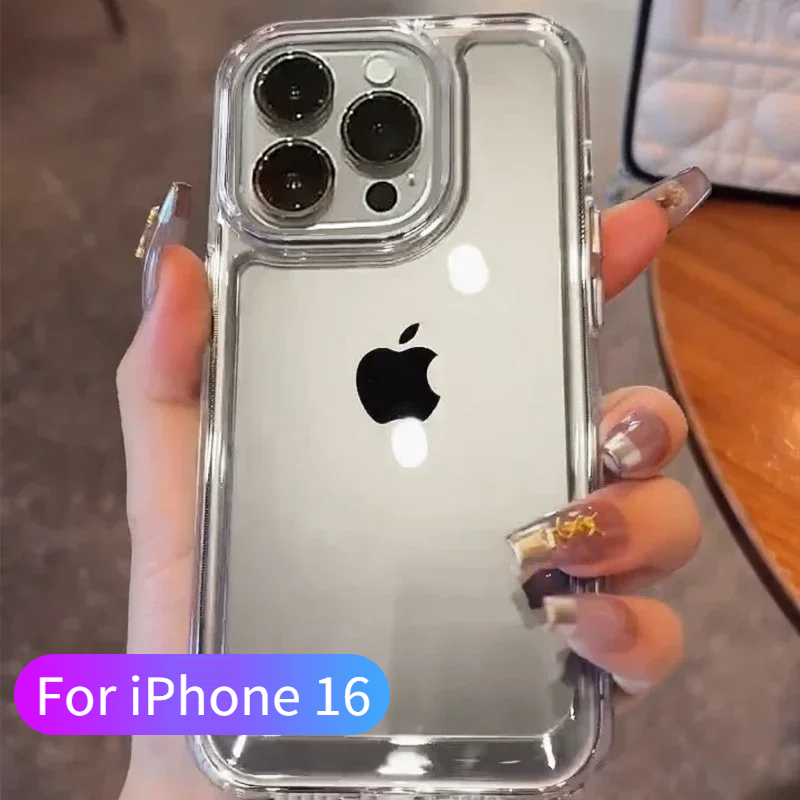 Phone Cases Classy - Luxury Silicone Transparent Heavy Duty Shockproof