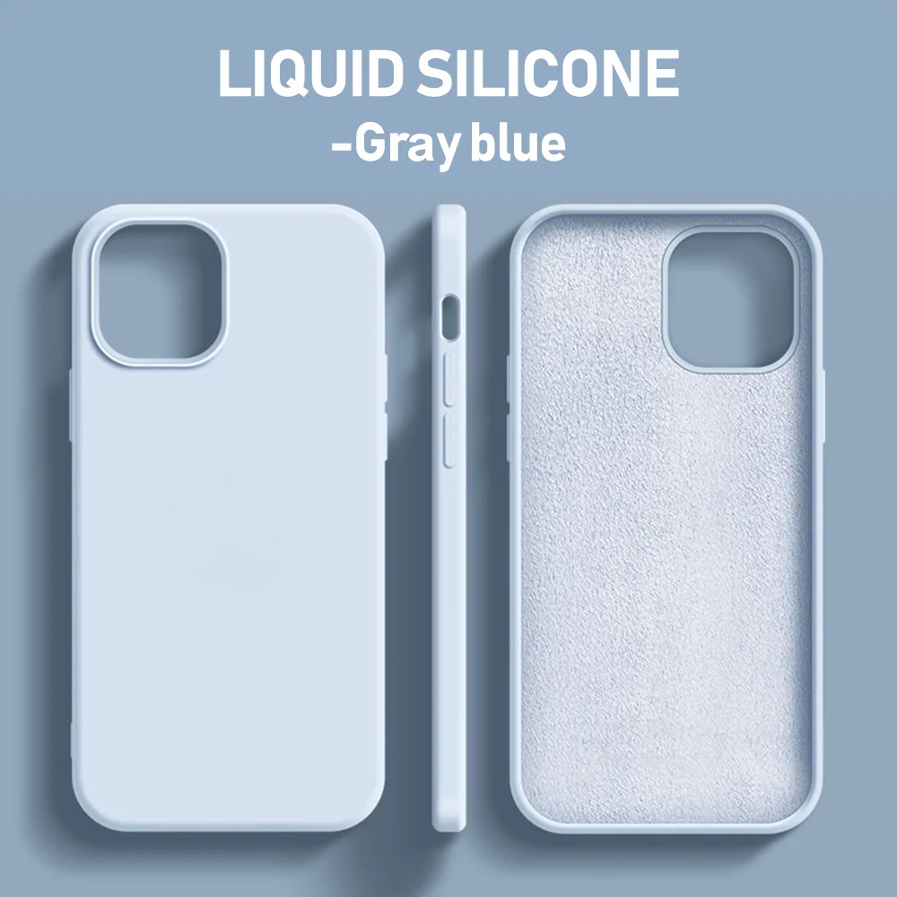 Phone Cases Classy - Original Liquid Silicone Cases For iPhone