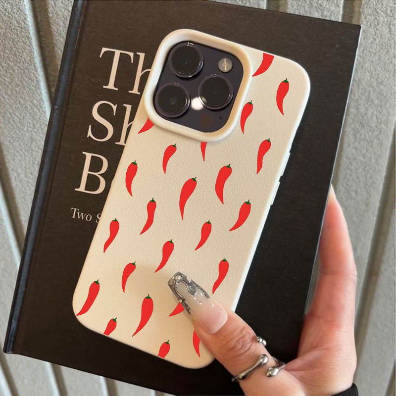 Red Pepper Printed Phone Case  - đánh giá và giá Phone Cases Red