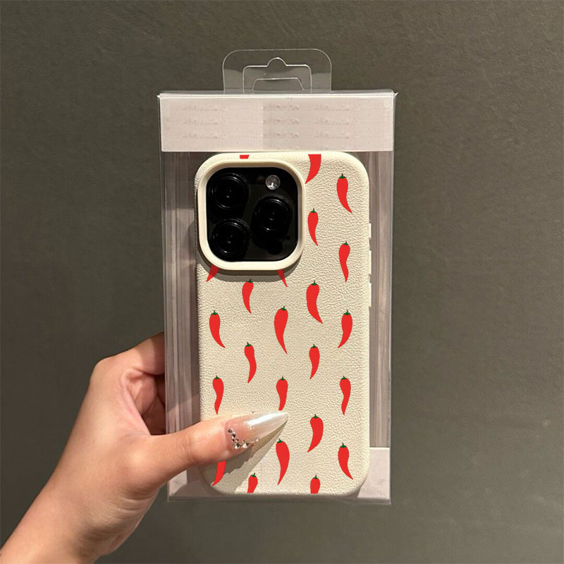Red Pepper Printed Phone Case  - đánh giá và giá Phone Cases Red