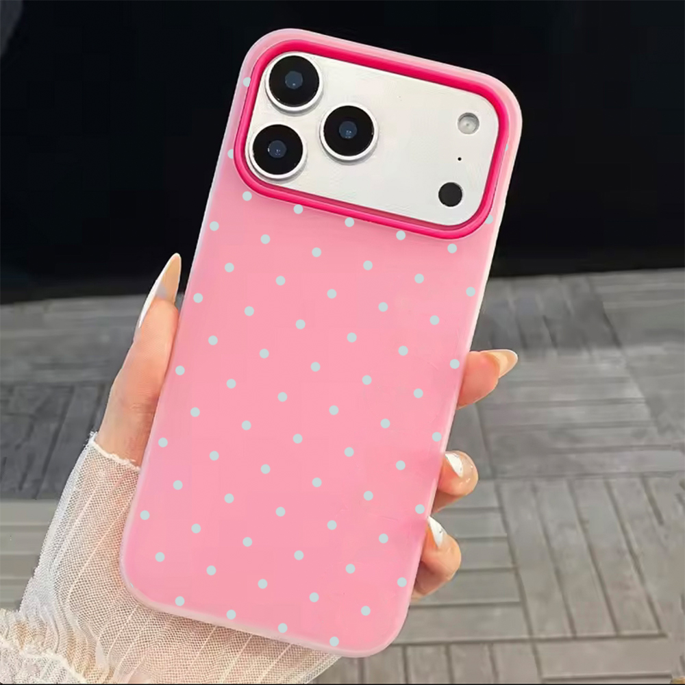 Adorable Light Blue Polka Dot  - đánh giá và giá Phone Cases Blue