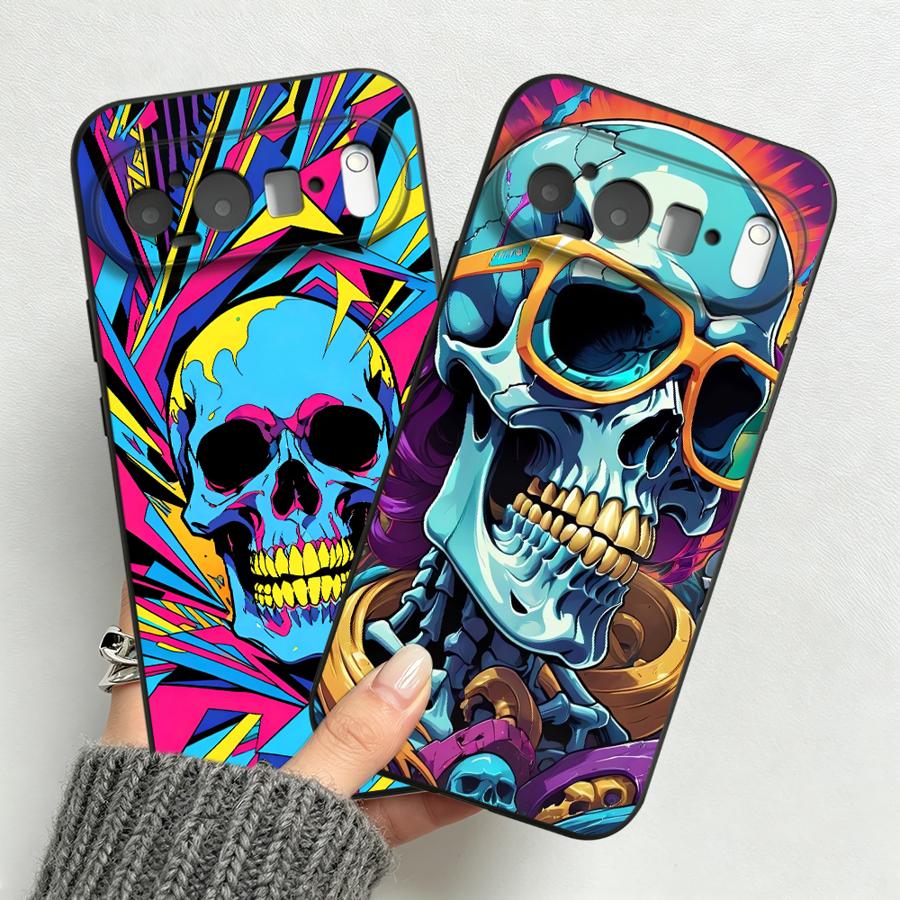Neon Pop Art Skull Case for Go - đánh giá và giá Phone Cases Pixel 9A