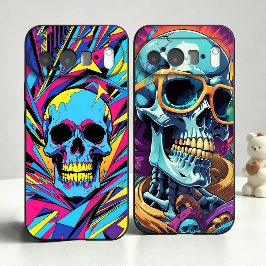 Neon Pop Art Skull Case for Go - đánh giá và giá Phone Cases Pixel 9A