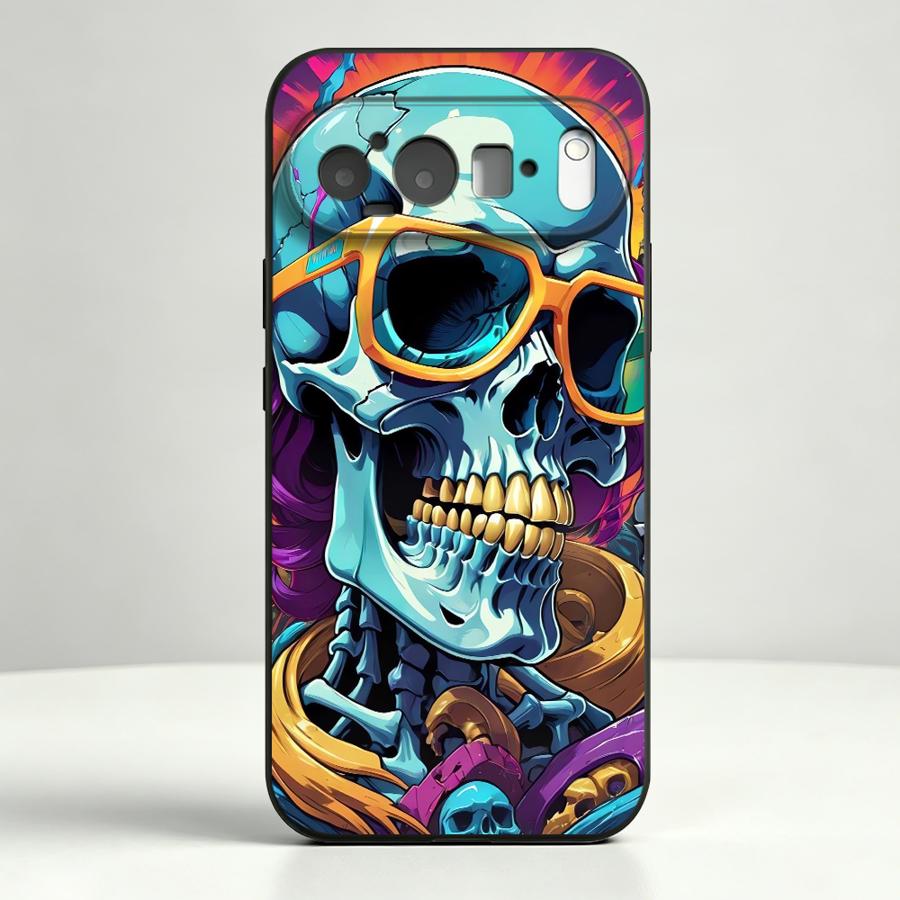 Neon Pop Art Skull Case for Go - đánh giá và giá Phone Cases Pixel 9A