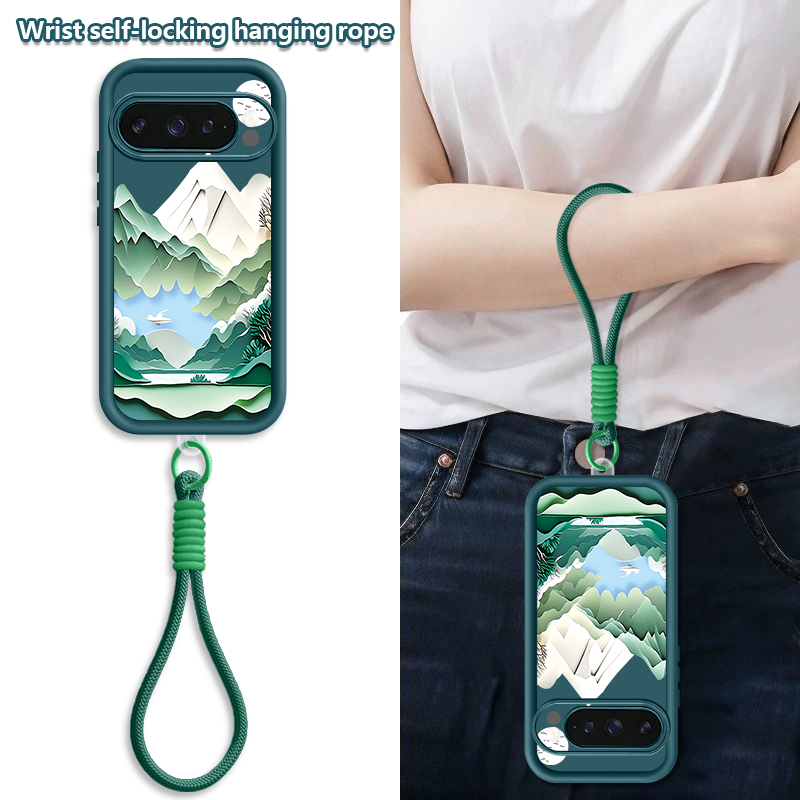 Snow Mountain Patterned Phone  - đánh giá và giá Phone Cases Pixel 9A