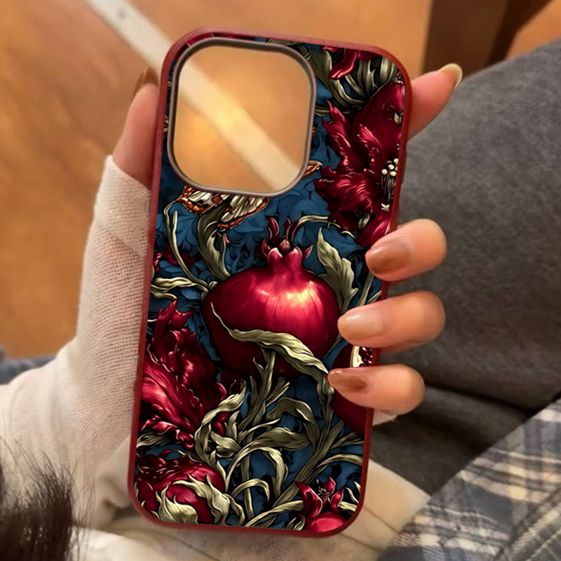 Vintage Pomegranate TPU Art Ph - đánh giá và giá Phone Cases Drawing