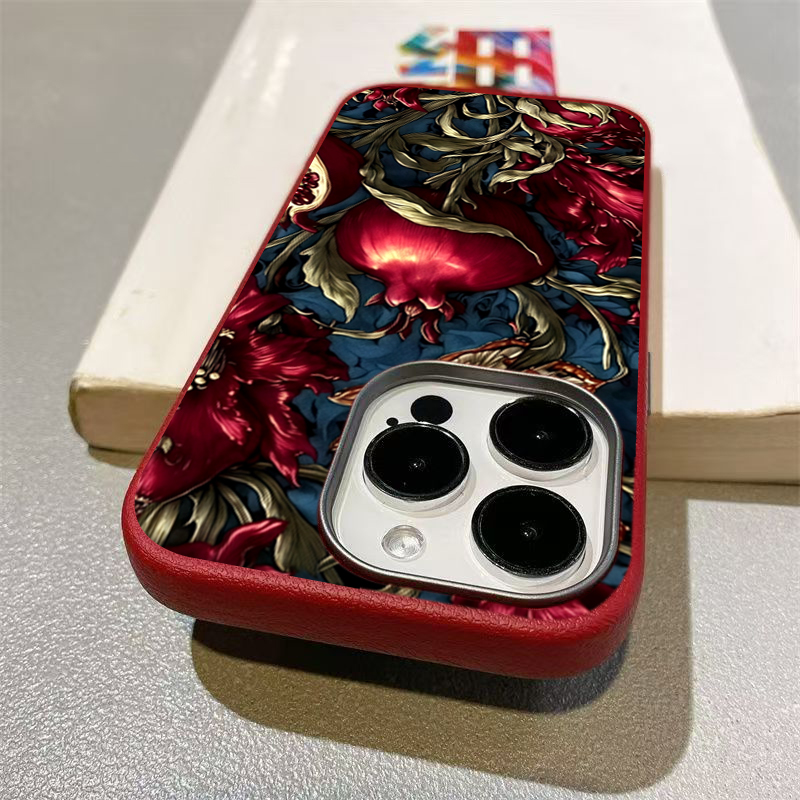 Vintage Pomegranate TPU Art Ph - đánh giá và giá Phone Cases Drawing