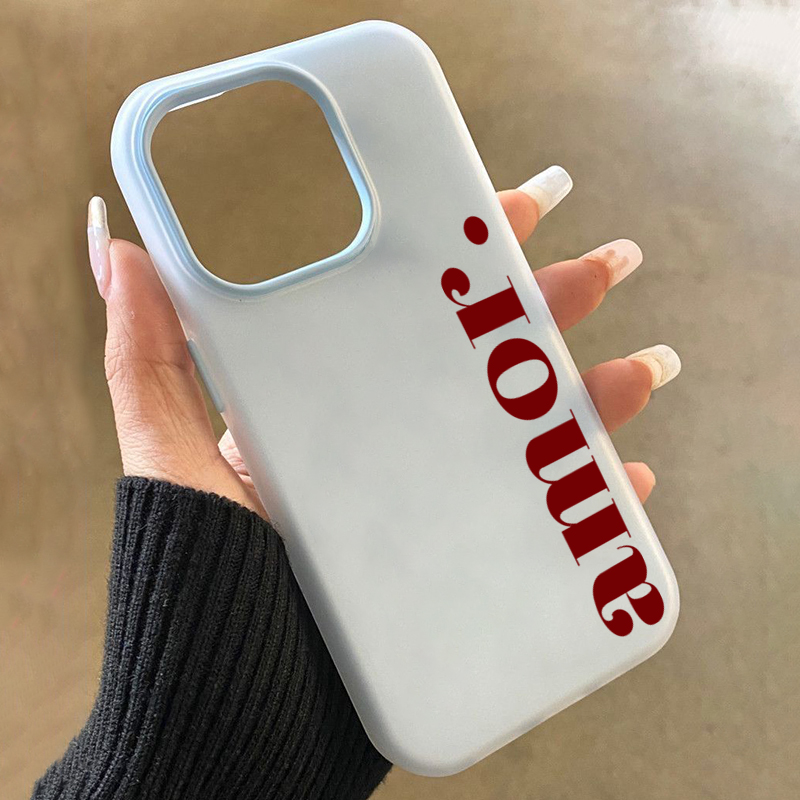 Red Amor. Letter Print Persona - đánh giá và giá Phone Cases Red