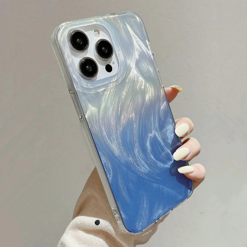 Glitter Gradient Blue Starry S - đánh giá và giá Phone Cases Blue