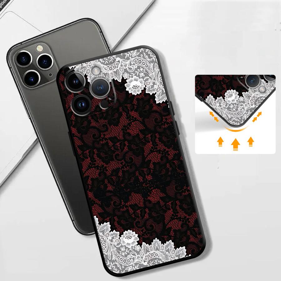 Black And Red Sexy Lace Phone  - đánh giá và giá Phone Cases Red