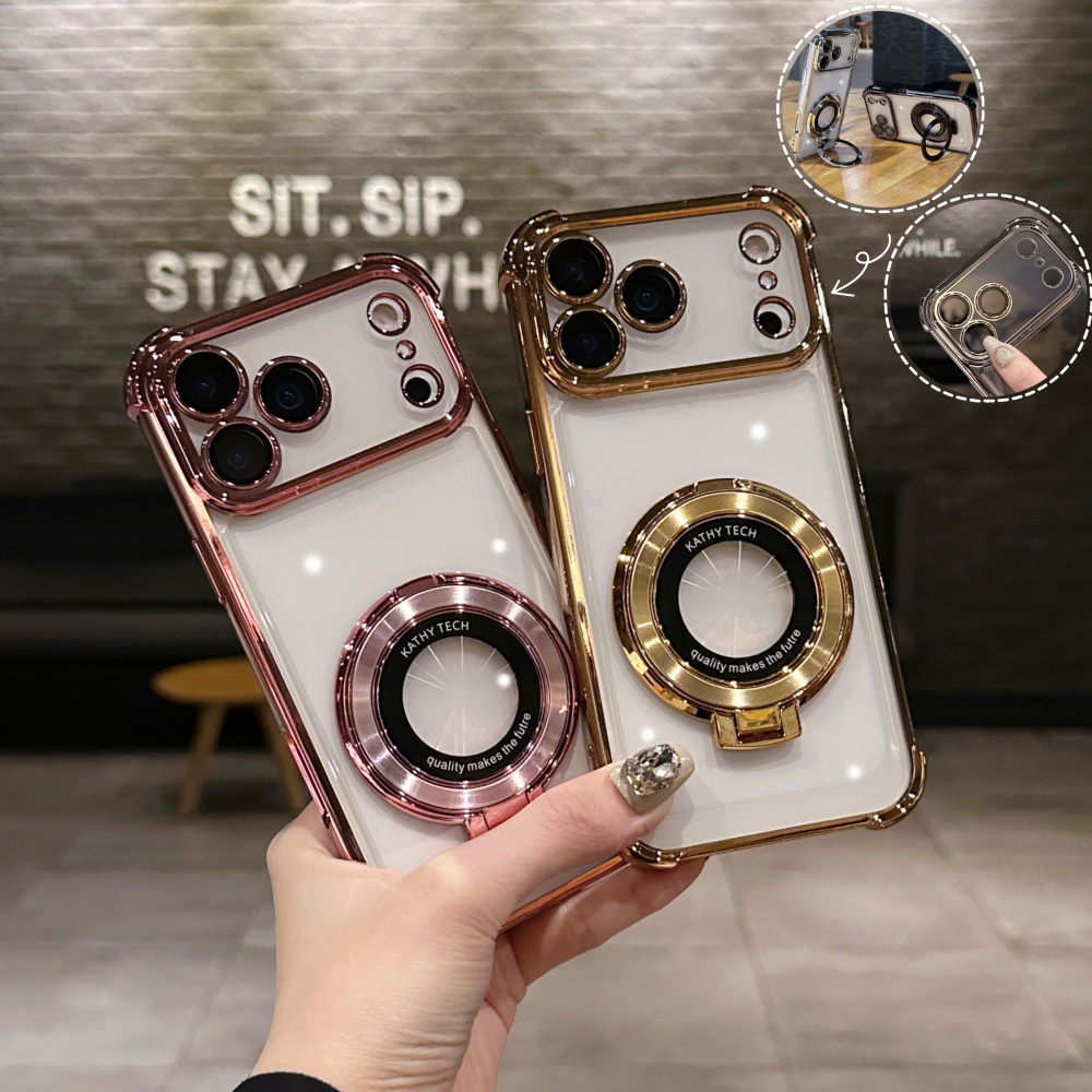 Luxury Shockproof Plating Brig - đánh giá và giá Phone Cases Classy