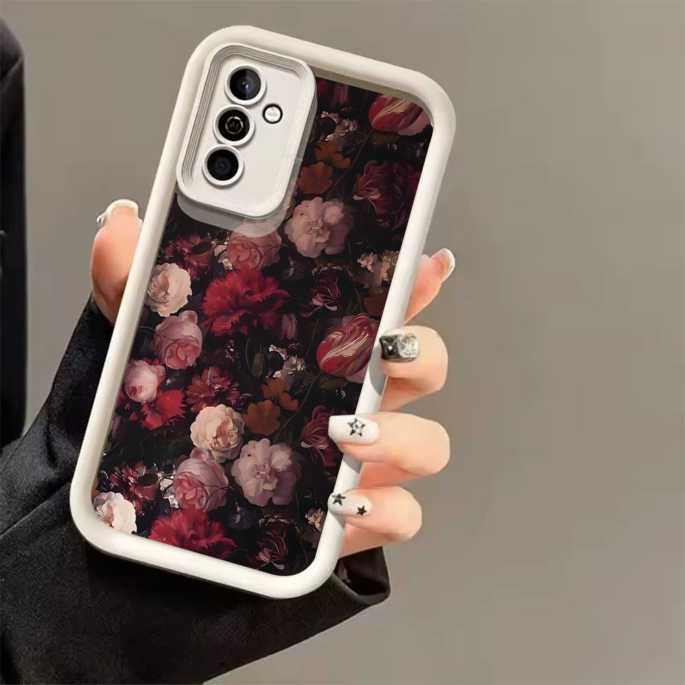 Wine Red Rose Pattern Phone Ca - đánh giá và giá Phone Cases Red