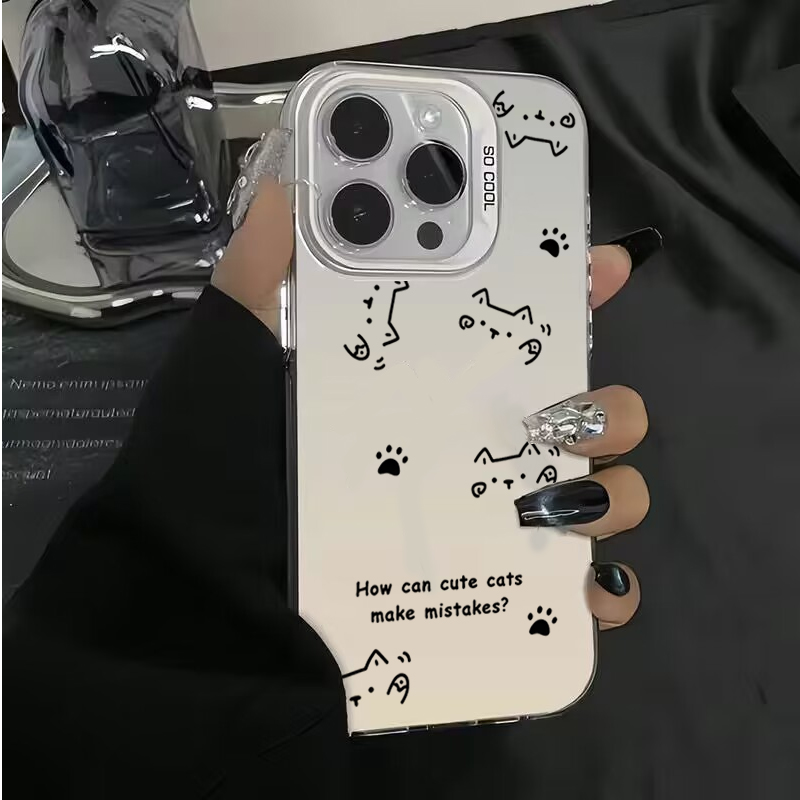 Simple Drawing Kitten Phone Ca - đánh giá và giá Phone Cases Drawing