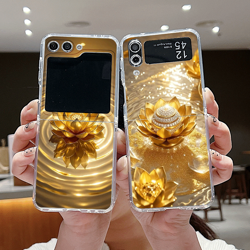 Creative Golden Lotus Flower P - đánh giá và giá Phone Cases Z Flip 7