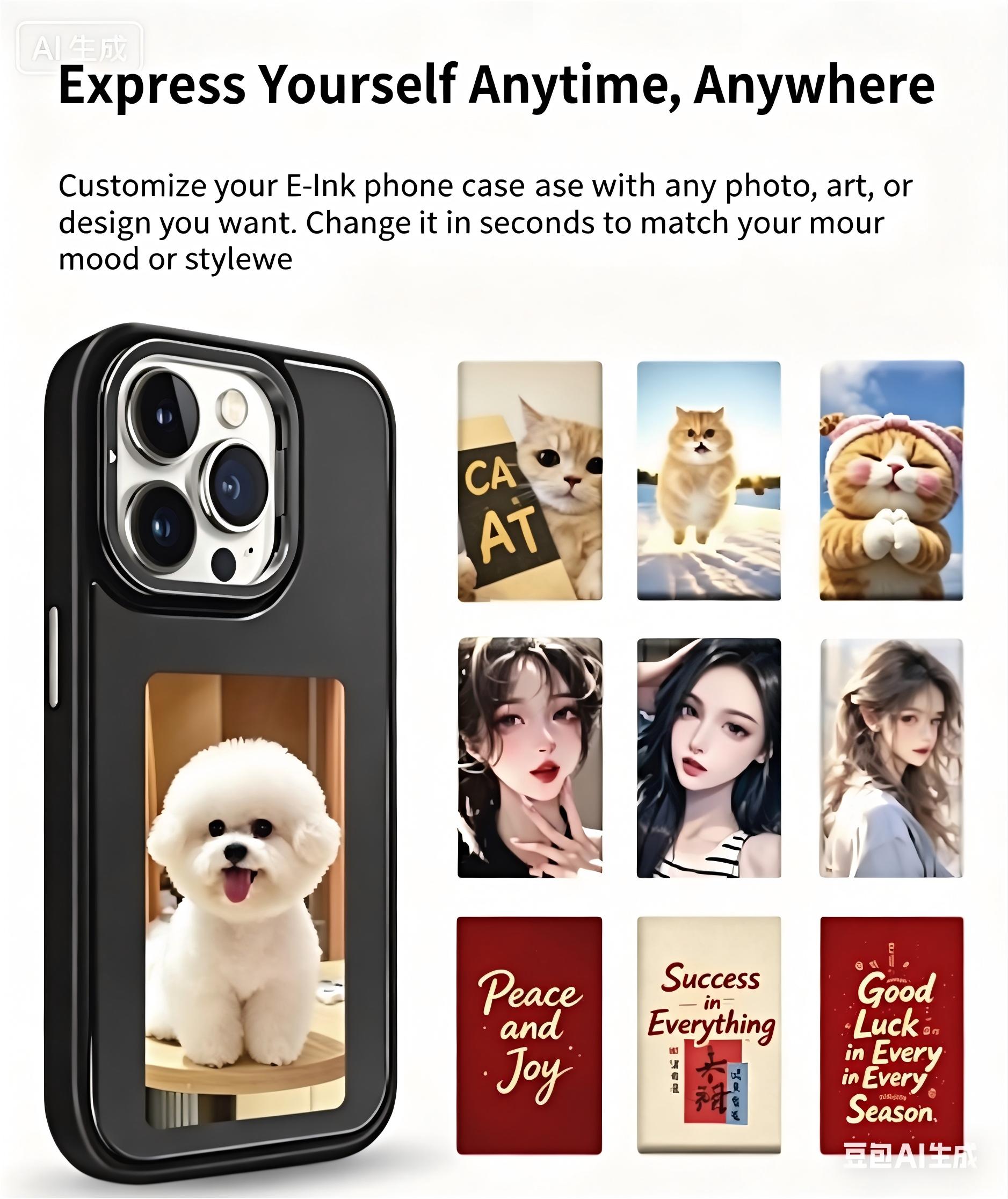 NFC Smart E-ink Phone Case DIY - đánh giá và giá Phone Cases Customized