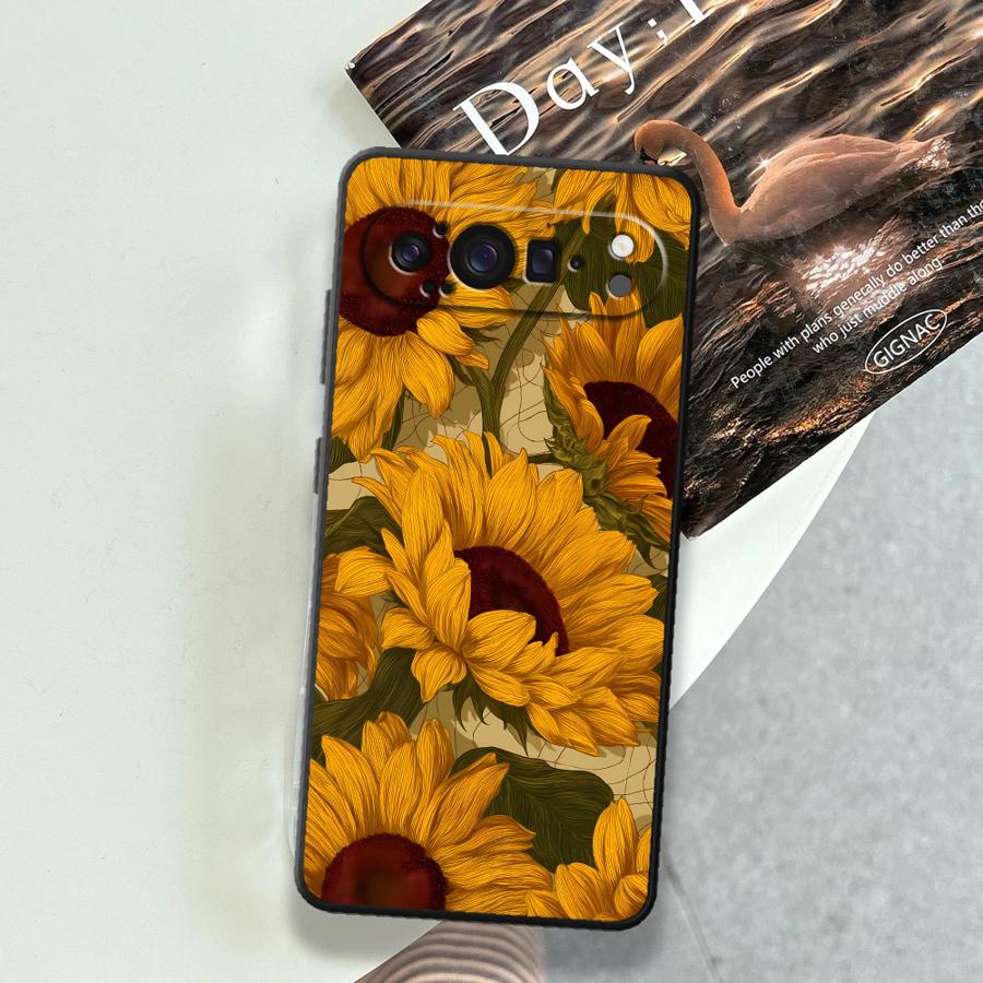 Sunflower Sea Funda Phone Cove - đánh giá và giá Phone Cases Pixel 9A