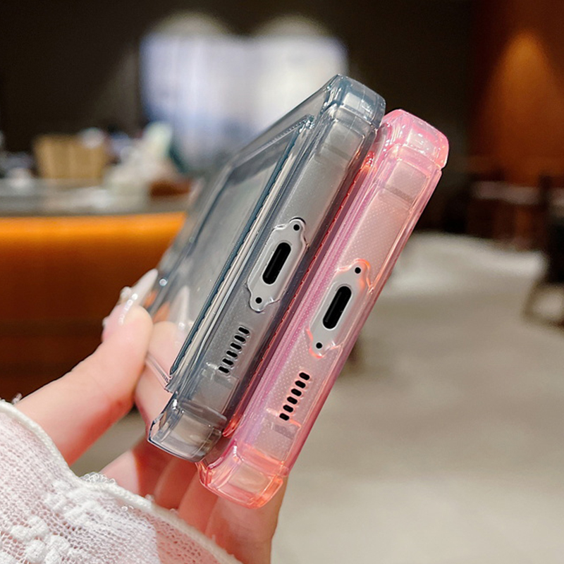 Card Pocket TPU Phone Case For - đánh giá và giá Phone Cases Blue