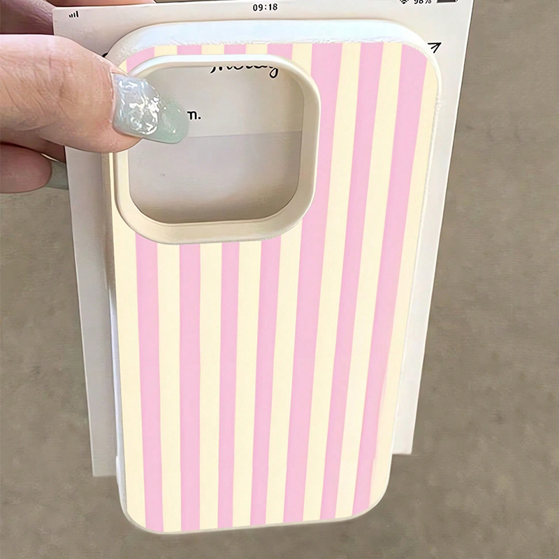 Simple Pink Vertical Striped L - đánh giá và giá Phone Cases Australia