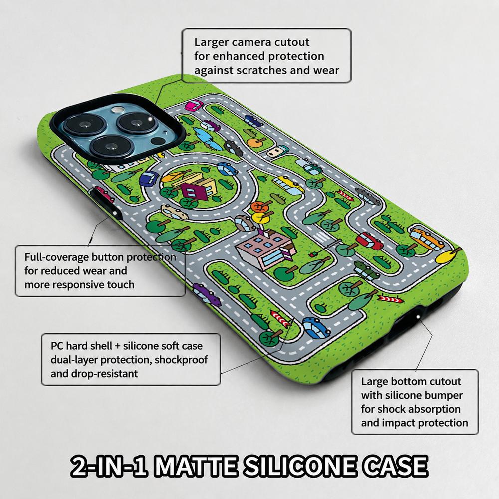 Kids Toy Car City Road Phone C - đánh giá và giá Phone Cases Drawing