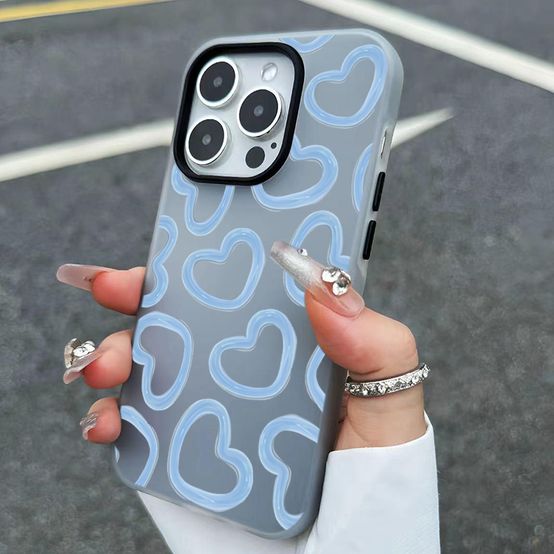 Cute Oil Painting Love Heart P - đánh giá và giá Phone Cases Drawing