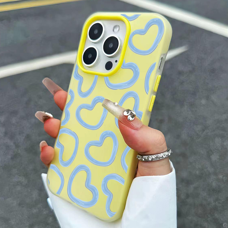 Cute Oil Painting Love Heart P - đánh giá và giá Phone Cases Drawing