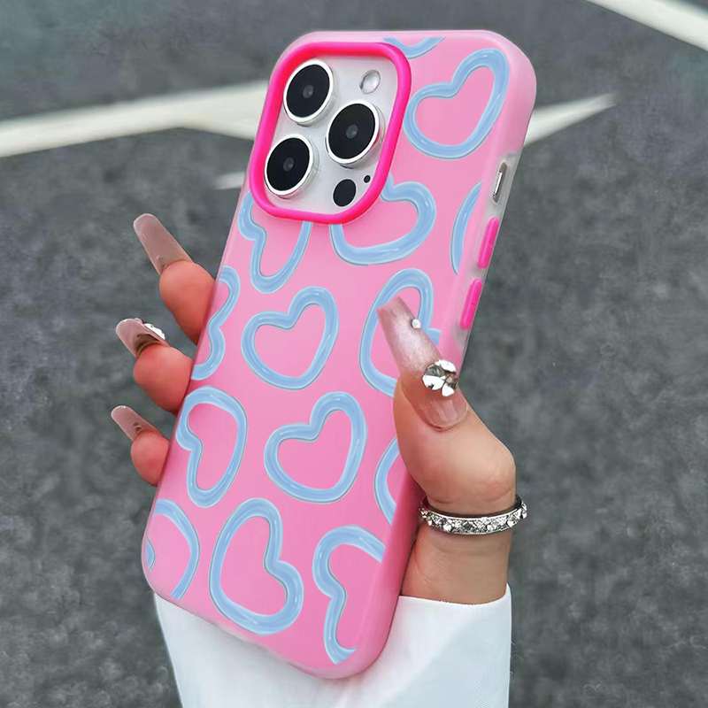 Cute Oil Painting Love Heart P - đánh giá và giá Phone Cases Drawing