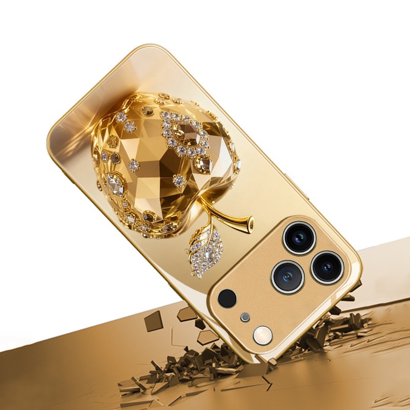 Crystal Diamond Inlaid Golden  - đánh giá và giá Phone Cases Australia
