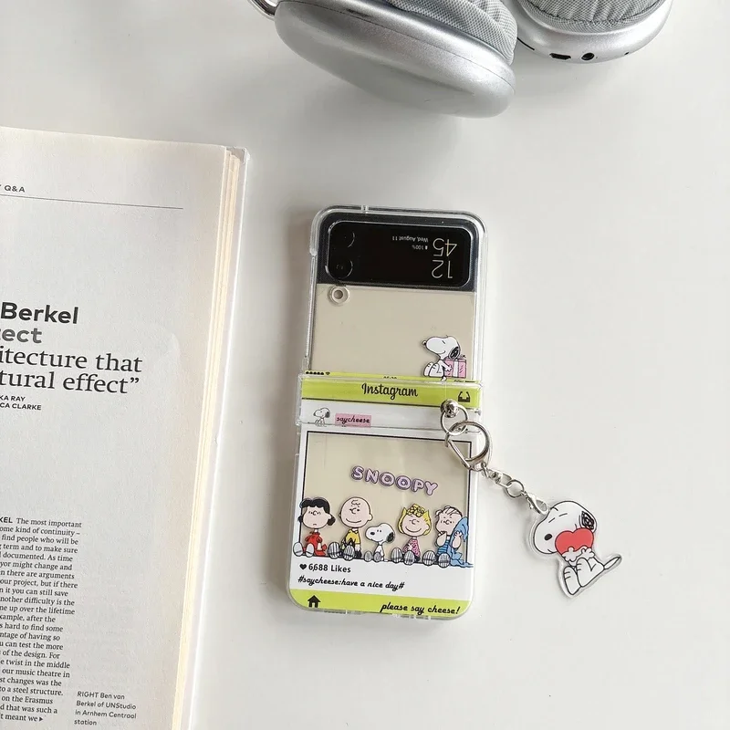 Cute Cartoon Snoopy Charlie Br - đánh giá và giá Phone Cases Z Flip 7