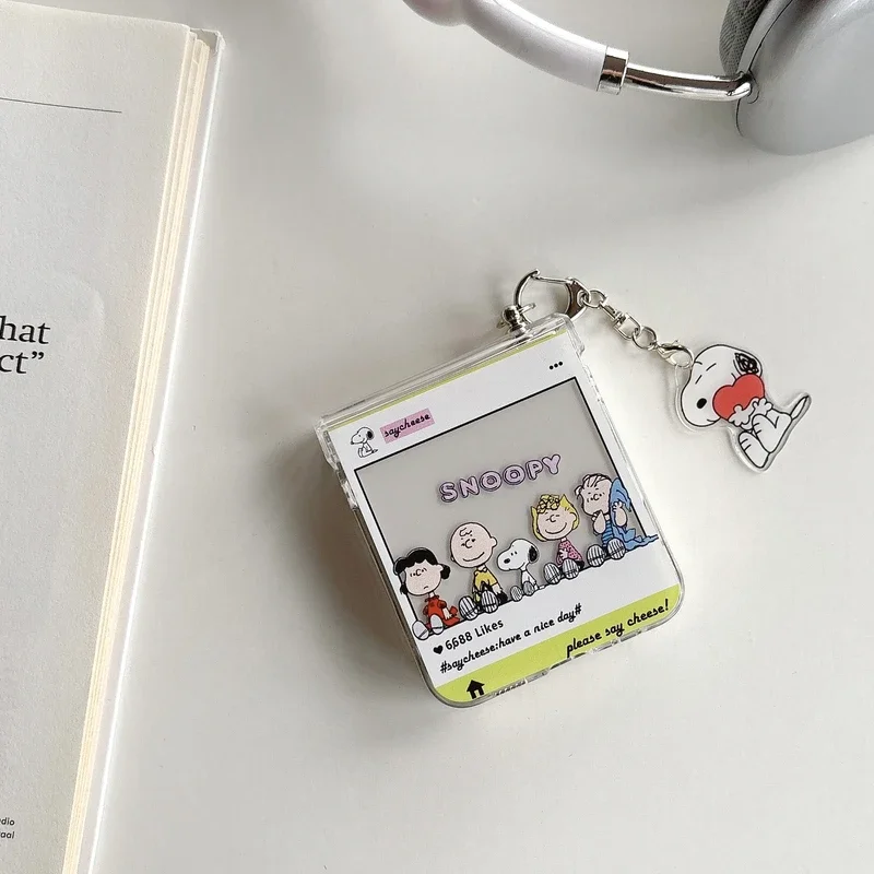 Cute Cartoon Snoopy Charlie Br - đánh giá và giá Phone Cases Z Flip 7