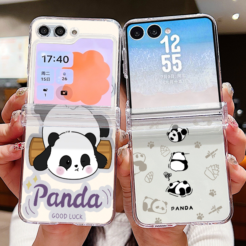Cartoon Panda Printed Phone Ca - đánh giá và giá Phone Cases Z Flip 7