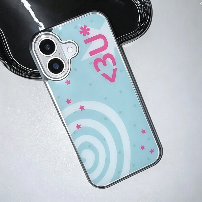 Y2K Creative Sweet Cool Mint B - đánh giá và giá Phone Cases Blue
