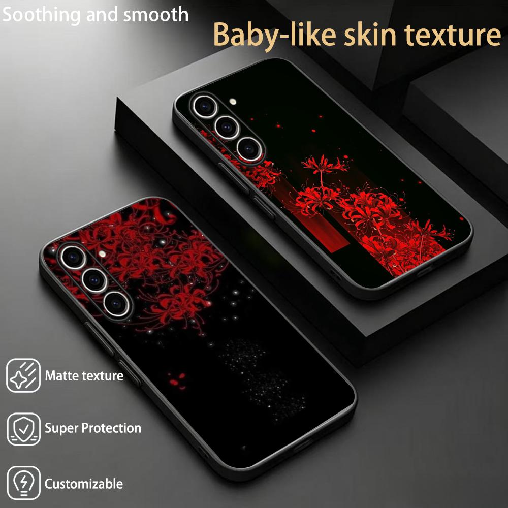 Red spider lily Japan art fash - đánh giá và giá Phone Cases Drawing