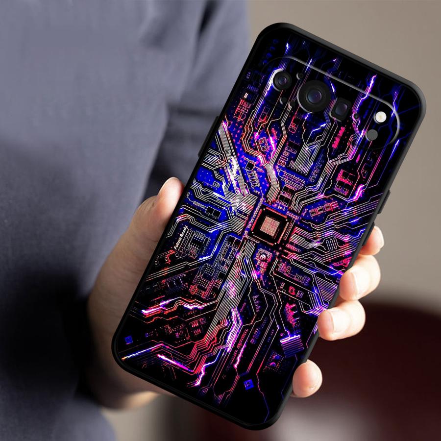 Retro Circuit Board Funda Phon - đánh giá và giá Phone Cases Pixel 9A