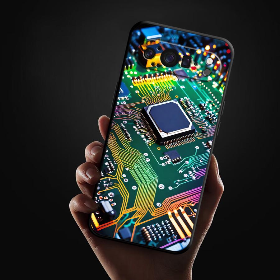 Retro Circuit Board Funda Phon - đánh giá và giá Phone Cases Pixel 9A